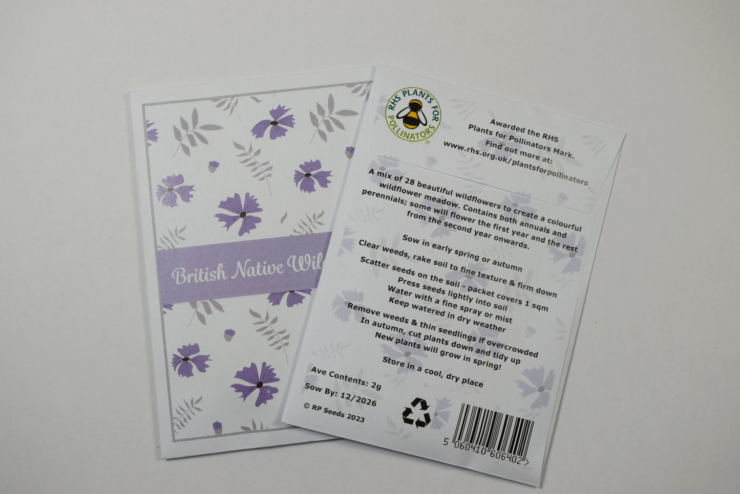 Wholesale Native Wildflower Seed Packets - Design 003